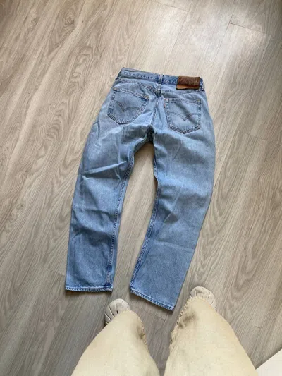 Pre-owned Jean X Levis 501 Made In Usa Jeans Y2k In Denim