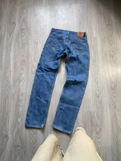 Pre-owned Jean X Levis 501 Vintage Jeans In Denim