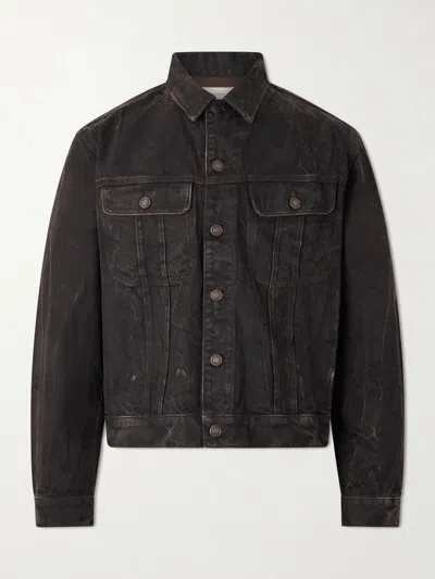 Jeanerica Alex Brown Trucker Cotton-blend Jacket