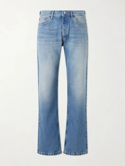 Jeanerica Arrow Straight-leg Jeans In Blue