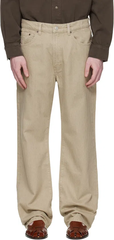 Jeanerica Beige Vega Jeans