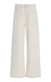 Jeanerica Belem Rigid Mid-rise Wide-leg Jeans In Grey