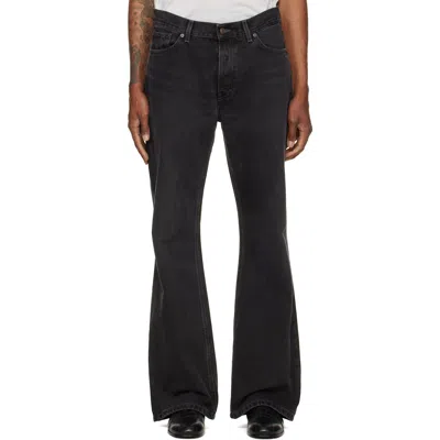 Jeanerica Vega Straight-leg Cotton Jeans In Black