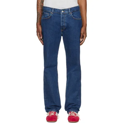 Jeanerica Blue Casual Jeans In Multi