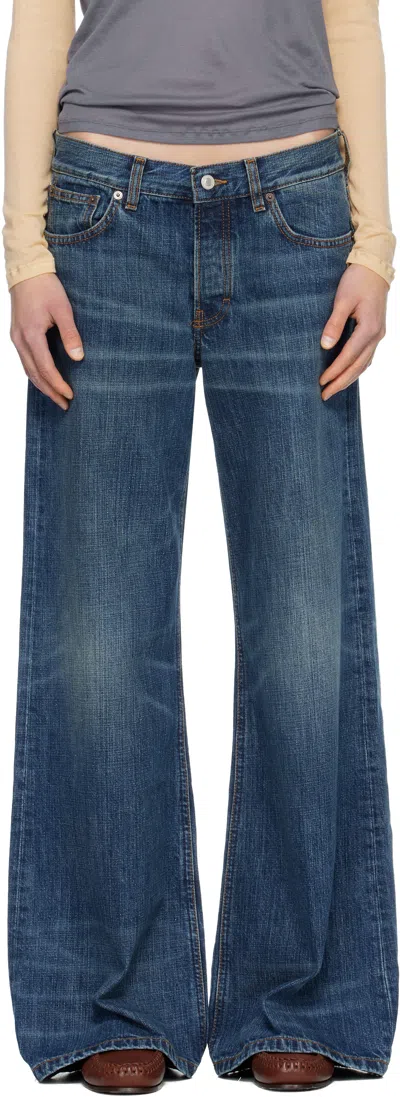 Jeanerica Blue Kyoto Jeans In Black