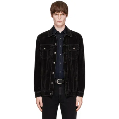 Jeanerica ブラウン Alex デニムジャケット In Black