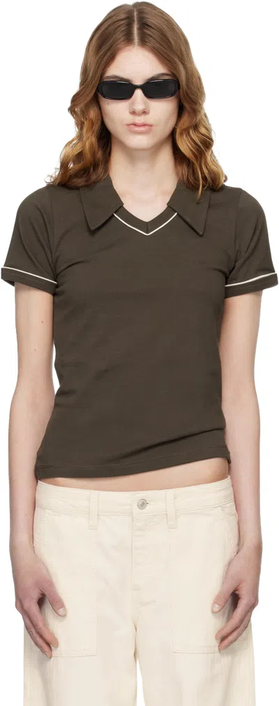 Jeanerica Brown Charlie Polo