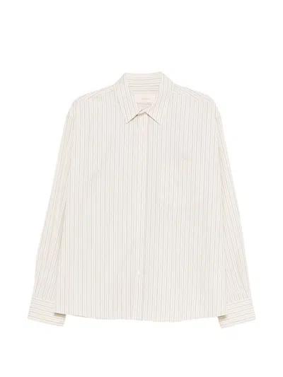 Jeanerica Byron Striped-pattern Shirt In Neutral