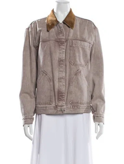 Pre-owned Jeanerica Denim Jacket In Neutral