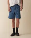 Jeanerica Gm011 Genua Worker Chino Shorts In Blue