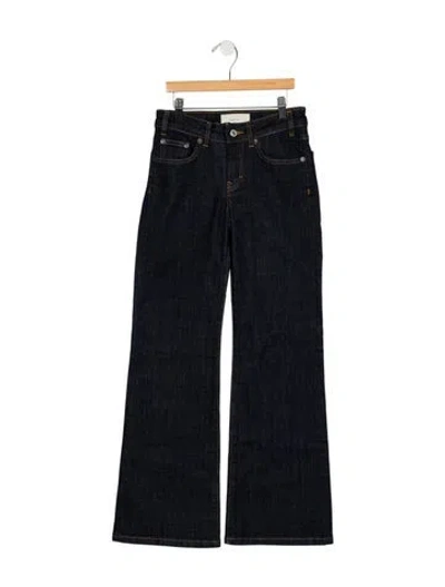 Pre-owned Jeanerica High-rise Flared Jeans W/ Tags In Blue