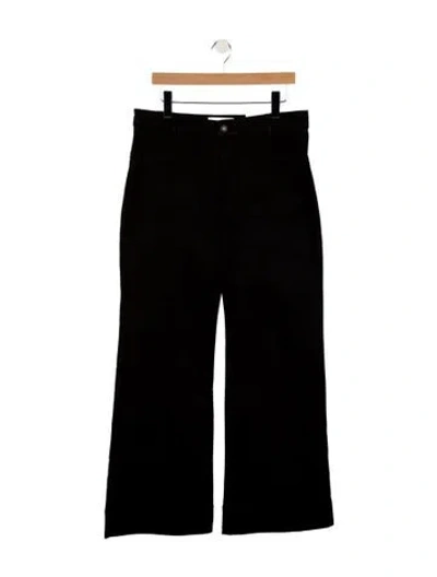 Pre-owned Jeanerica High-rise Wide Leg Jeans In Black