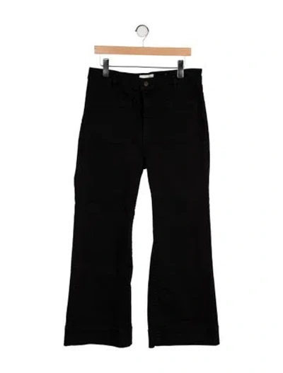 Pre-owned Jeanerica High-rise Wide Leg Jeans In Black