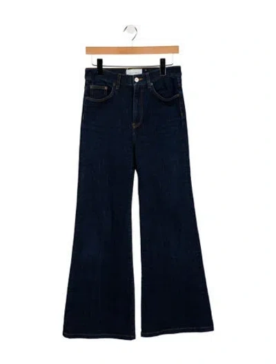 Pre-owned Jeanerica High-rise Wide Leg Jeans In Blue