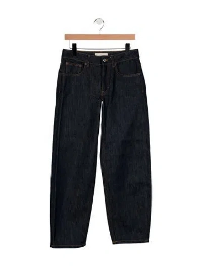 Pre-owned Jeanerica High-rise Wide Leg Jeans In Blue