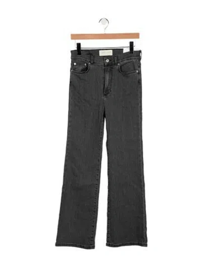 Pre-owned Jeanerica High-rise Wide Leg Jeans W/ Tags In Grey