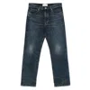 Jeanerica Logo-patch Jeans In Blue