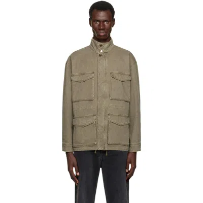 Jeanerica カーキ Paul コート In Brown
