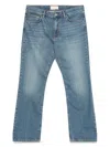 Jeanerica Logo-patch Jeans In Blue