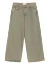 Jeanerica Logo-patch Jeans In Neutral