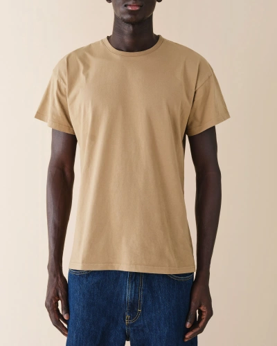 Jeanerica Marcel Classic Tee In Brown