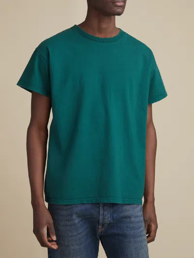 Jeanerica Marcel Heavy Distressed Classic Tee In Green