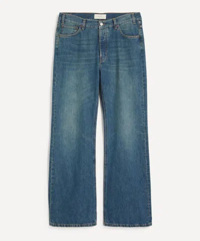 Jeanerica Mens Appia Bootcut Jeans In Tinta Verde In Blue