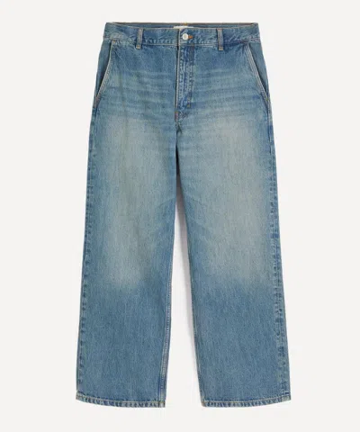 Jeanerica Mens Genua Chino Jeans In 1990 Light Vintage In Blue