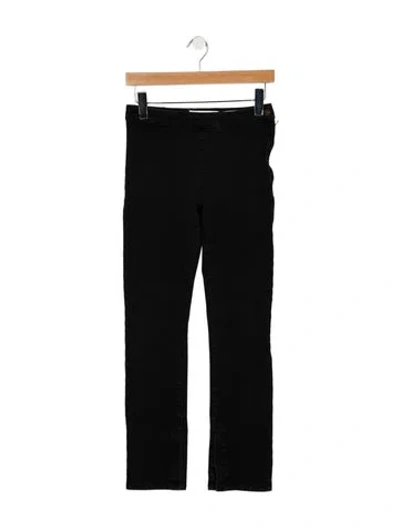 Pre-owned Jeanerica Mid-rise Straight Leg Jeans In Black