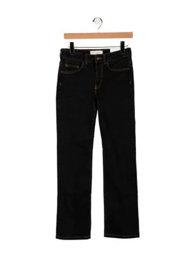 Pre-owned Jeanerica Mid-rise Straight Leg Jeans W/ Tags In Black