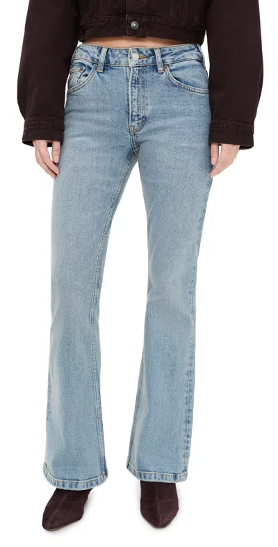 Jeanerica Moda Jeans Azurro Vintage In Blue