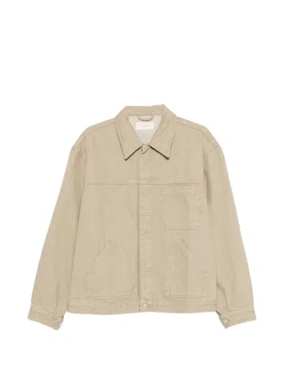 Jeanerica Noa Denim Shirt Jacket In Pink
