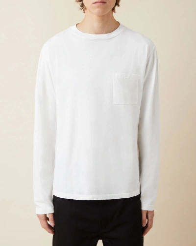 Jeanerica Remy Long Sleeve Tee In White