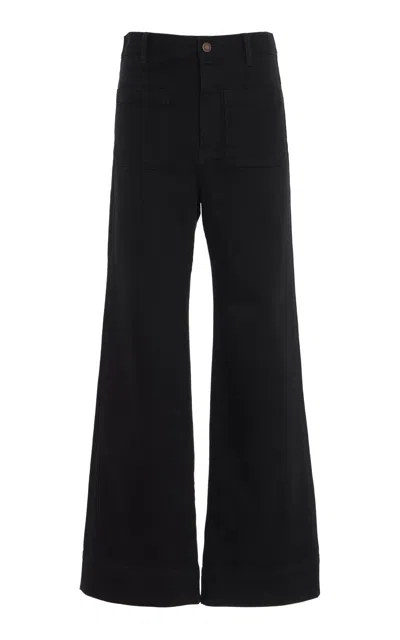JEANERICA ST MONICA STRETCH LOW-RISE FLARED-LEG JEANS