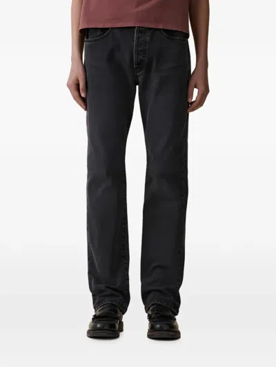 Jeanerica Straight-leg Jeans In Black