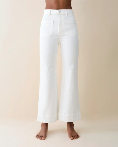 Jeanerica Sw012 St Monica Cropped In White