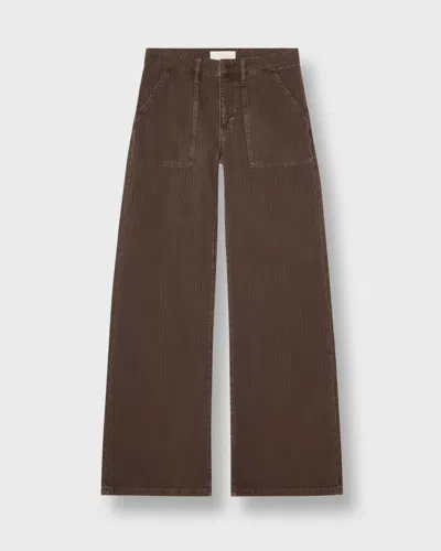 Jeanerica Trousers Guell In Brown