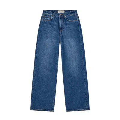 Jeanerica Vintage-inspired Denim Jacket In Blue