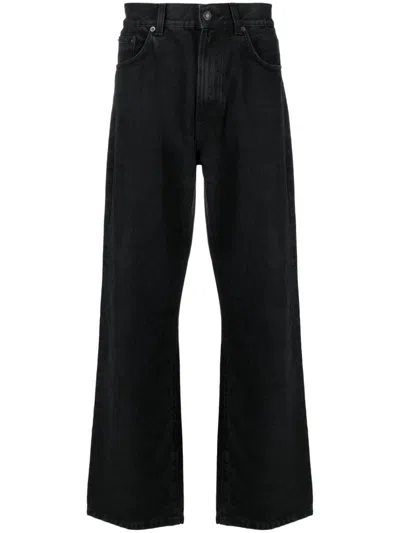 Jeanerica Vm009 Vega Five-pocket Jeans In Black