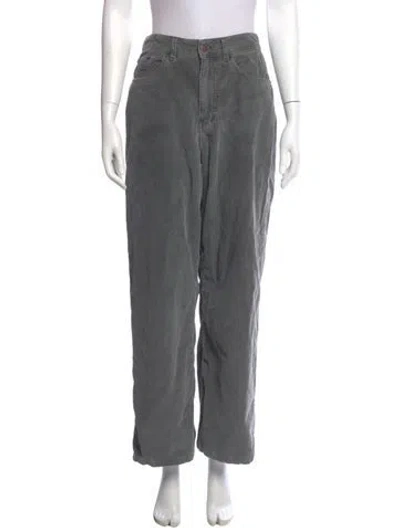 Pre-owned Jeanerica Wide Leg Pants In Gray