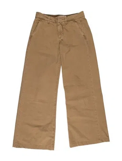 Pre-owned Jeanerica Wide Leg Pants In Neutral