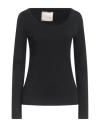 Jeanerica Woman T-shirt Black Size Xs Cotton, Elastane