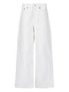 Jeanerica Belt-loop Jeans In White