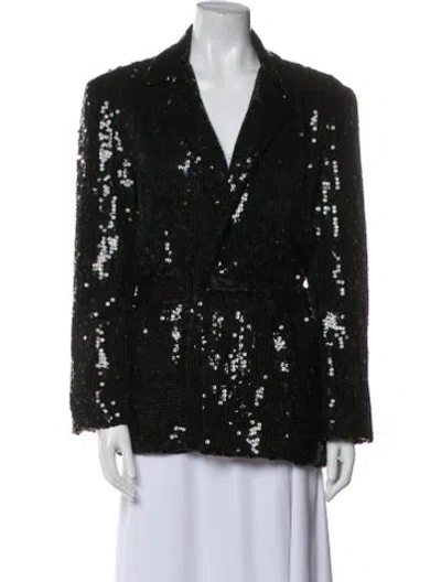 Pre-owned Jeanette For St. Martin Vintage 1980's Evening Jacket In Black