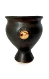 Jeanette Morrow Jeanne D'arc Asher Vase In Brown