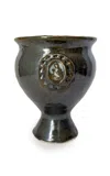 Jeanette Morrow Pysche Asher Vase In Green