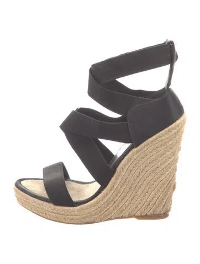 Pre-owned Jean-michel Cazabat Espadrilles In Black