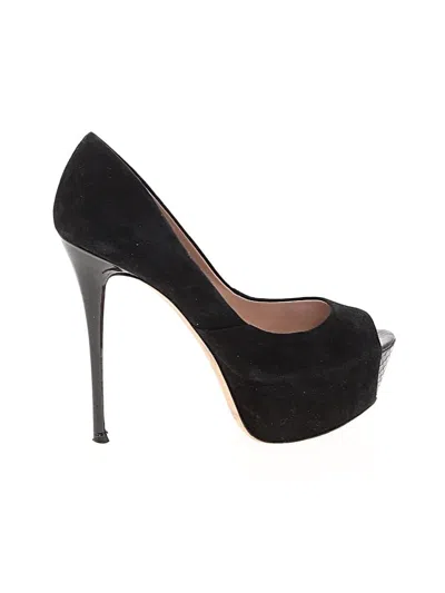 Pre-owned Jean-michel Cazabat Heels In Black