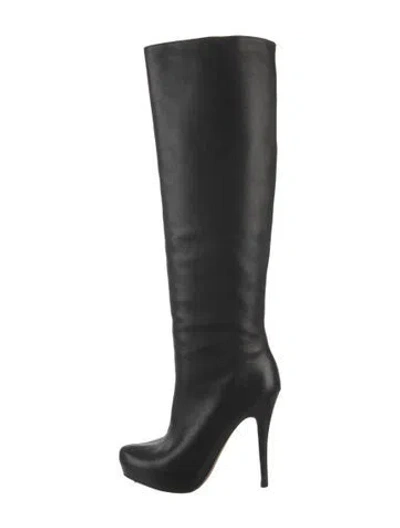 Pre-owned Jean-michel Cazabat Leather Boots In Black