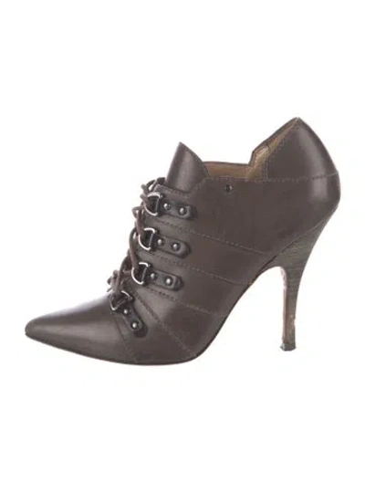 Pre-owned Jean-michel Cazabat Leather Pumps In Multi
